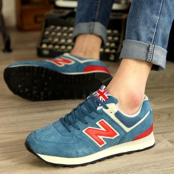 Blue NWT Men sneakers